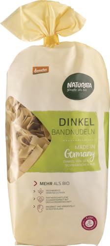 Bandnudeln, Dinkel hell von Naturata