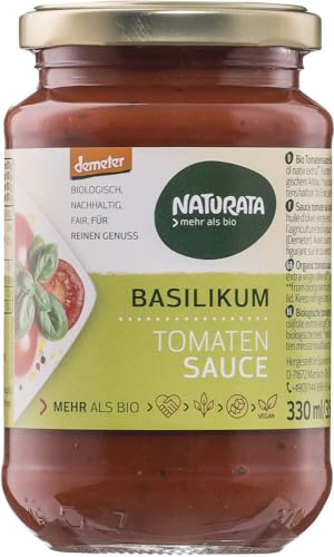 Basilikum Tomatensauce 2 x 330 ml von Naturata