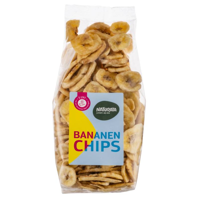 Bio Bananenchips, frittiert von Naturata