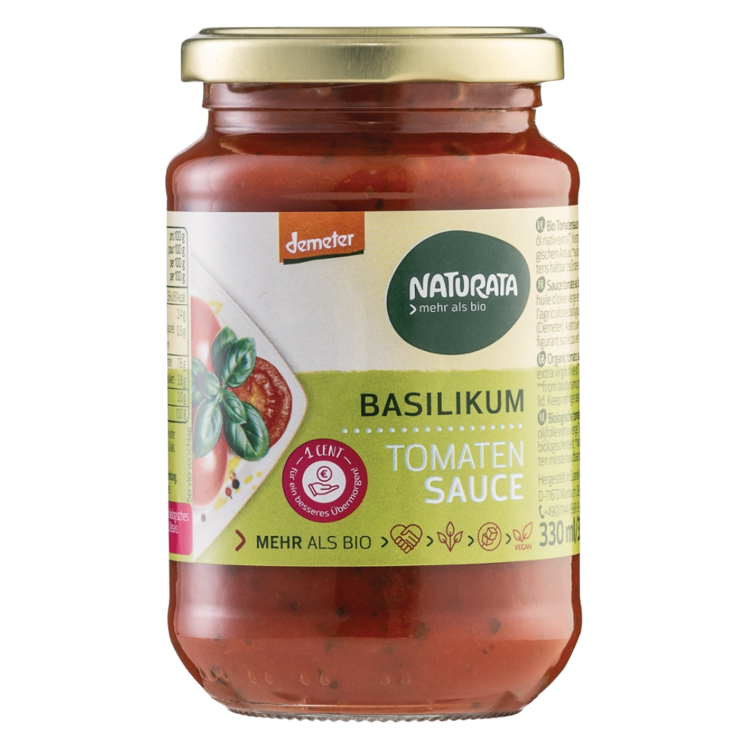 Bio Basilikum Tomatensauce von Naturata