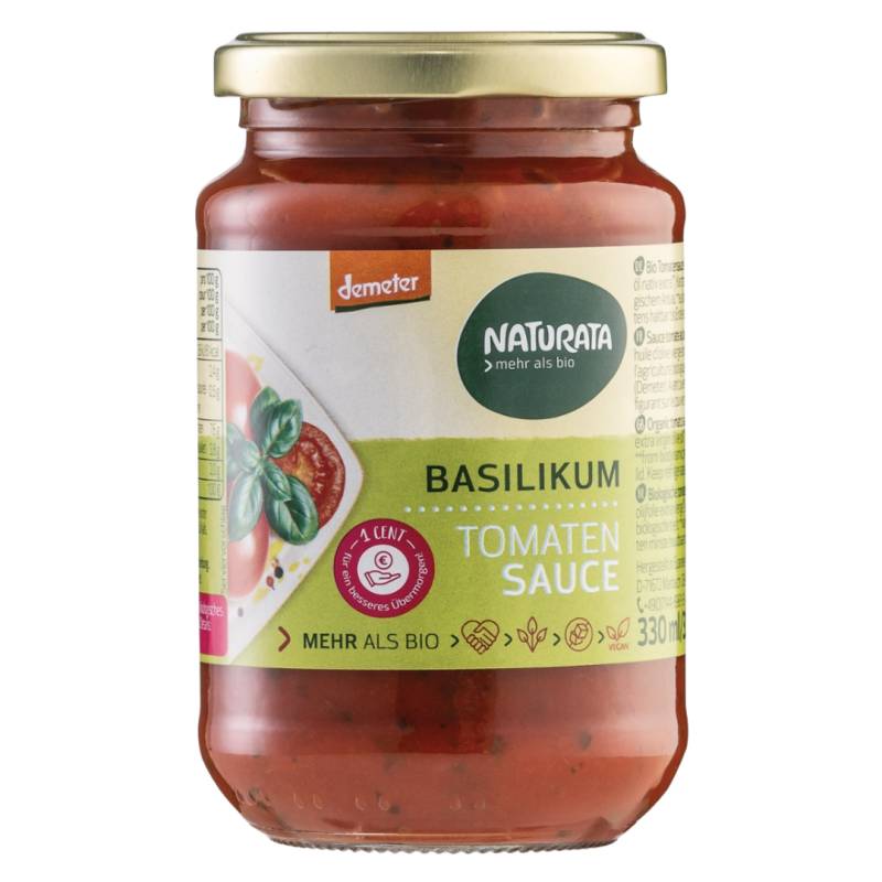 Bio Basilikum Tomatensauce von Naturata