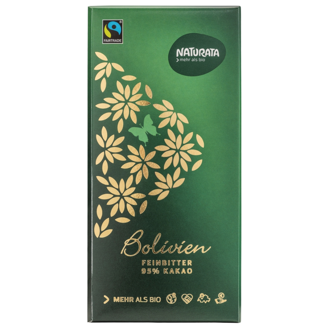 Bio Bolivien Feinbitter 95% von Naturata