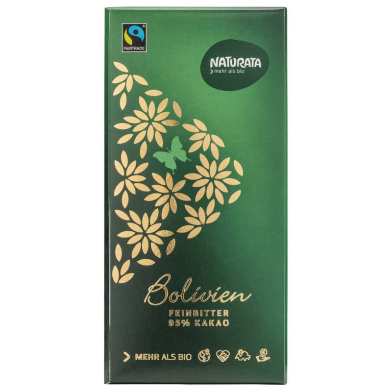 Bio Bolivien Feinbitter 95% von Naturata