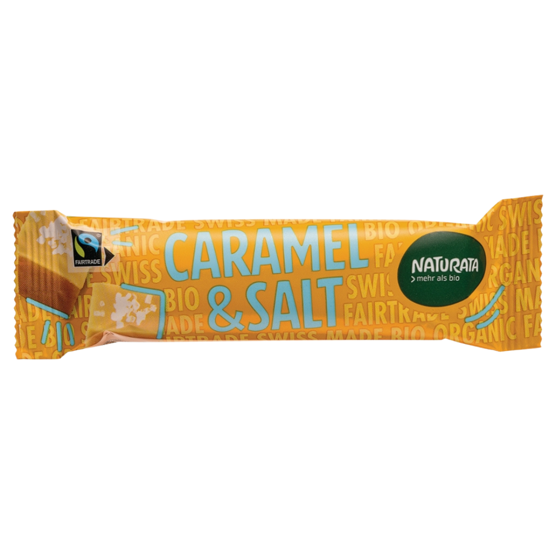 Bio Caramel & Salt Schokoriegel von Naturata