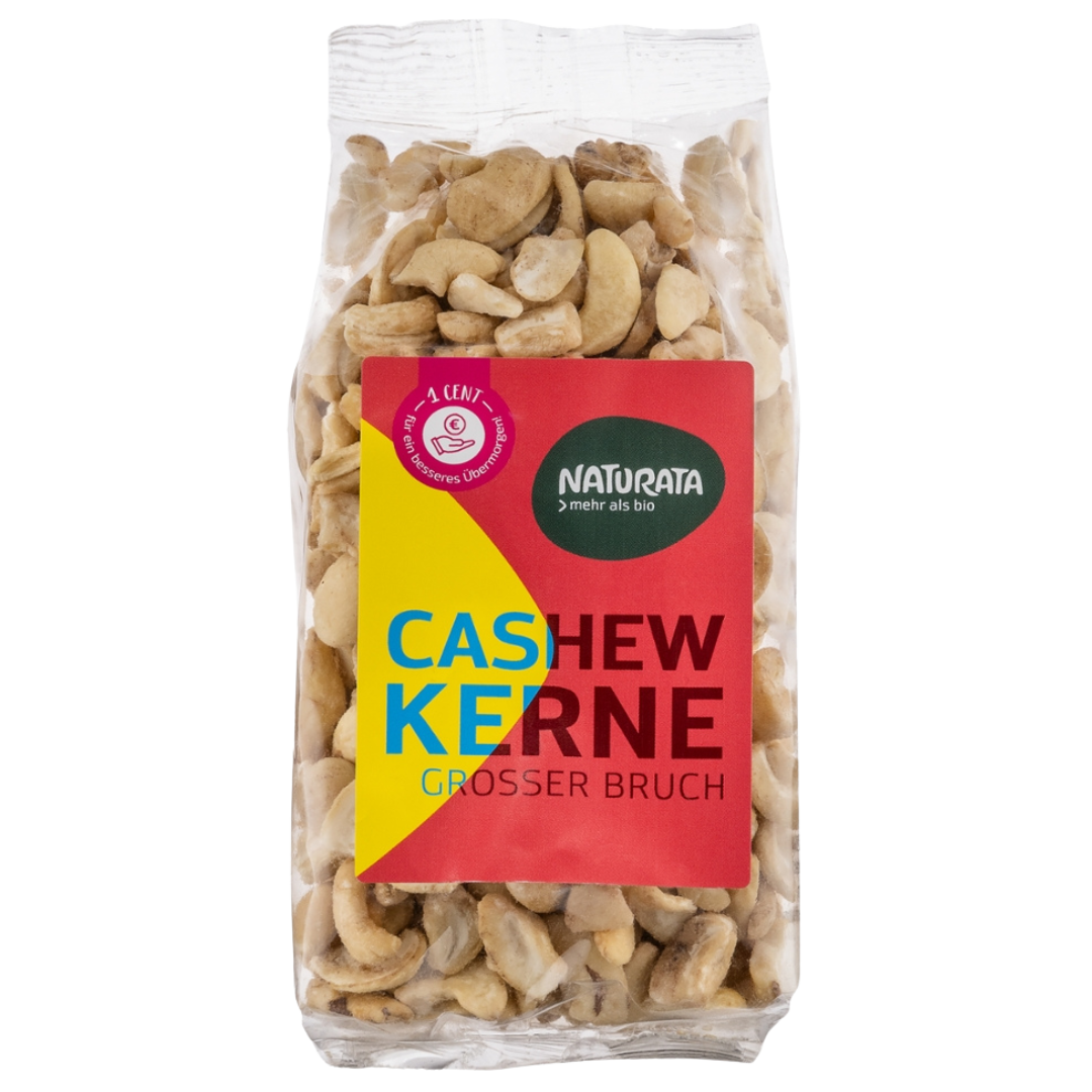 Bio Cashewkerne, großer Bruch von Naturata