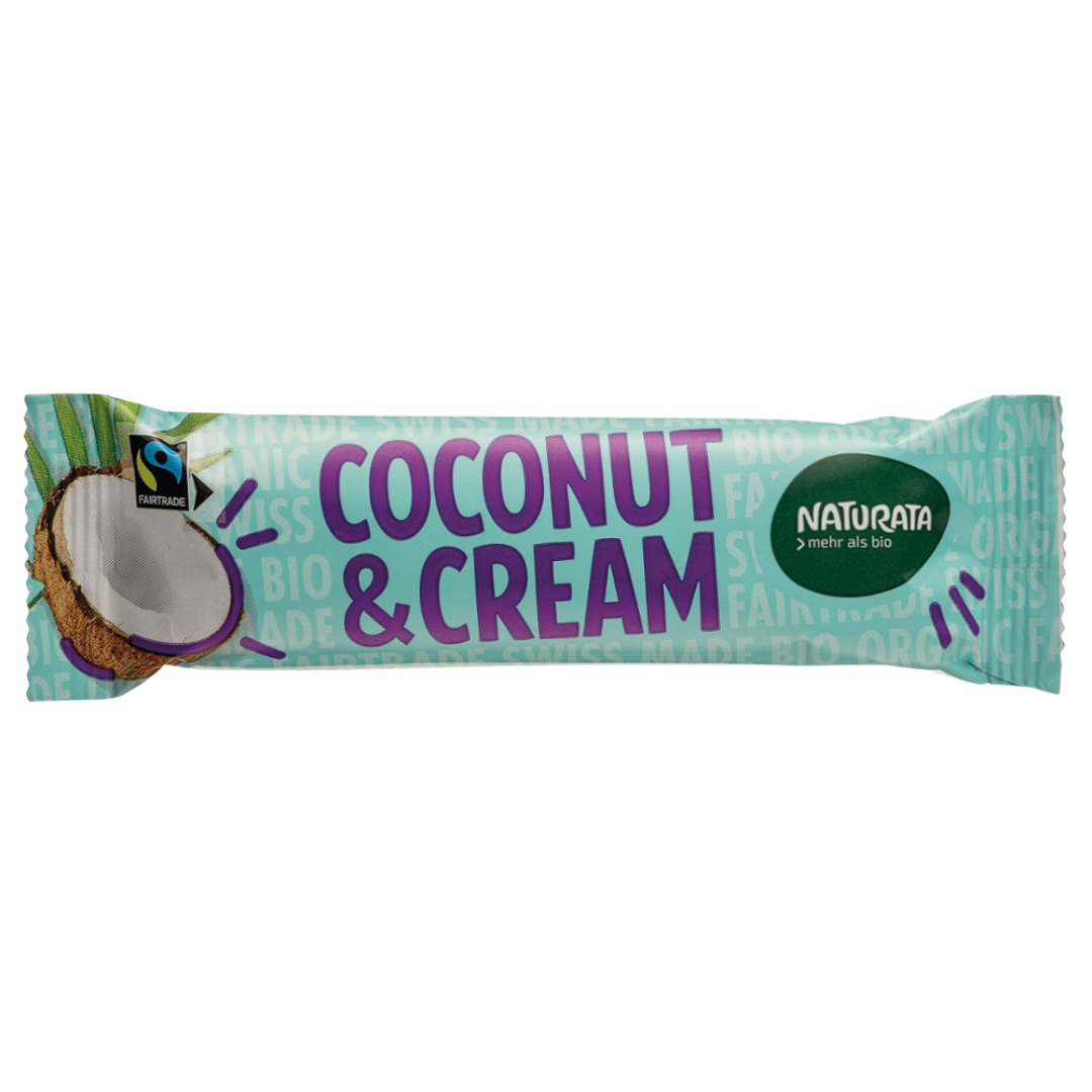 Bio Coconut & Cream Schokoriegel von Naturata