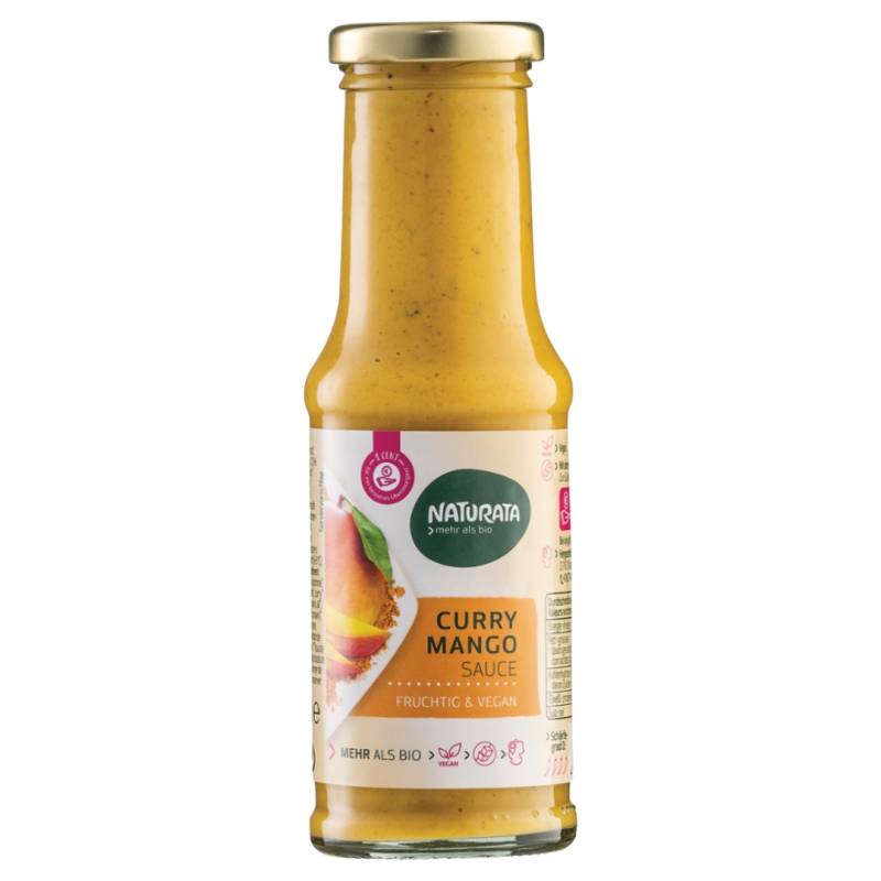 Bio Curry Mango Sauce von Naturata