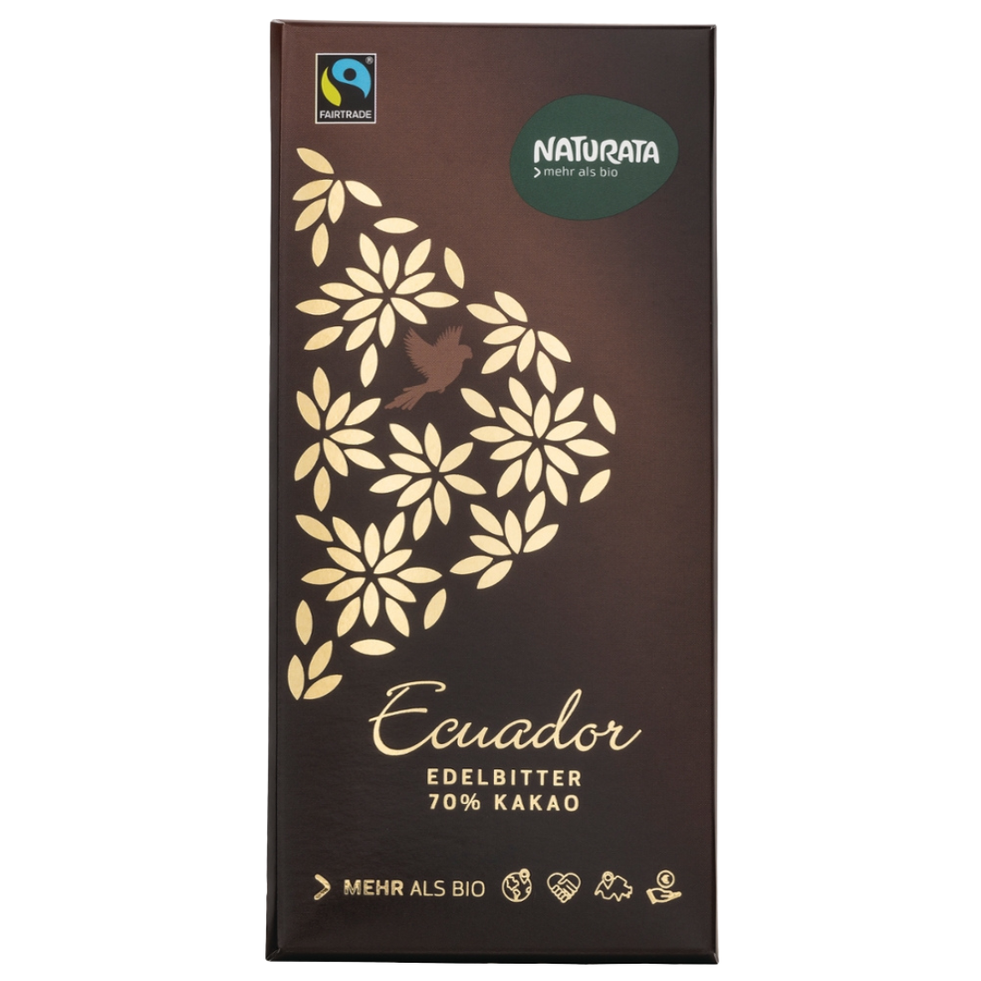 Bio Ecuador Edelbitter 70% von Naturata