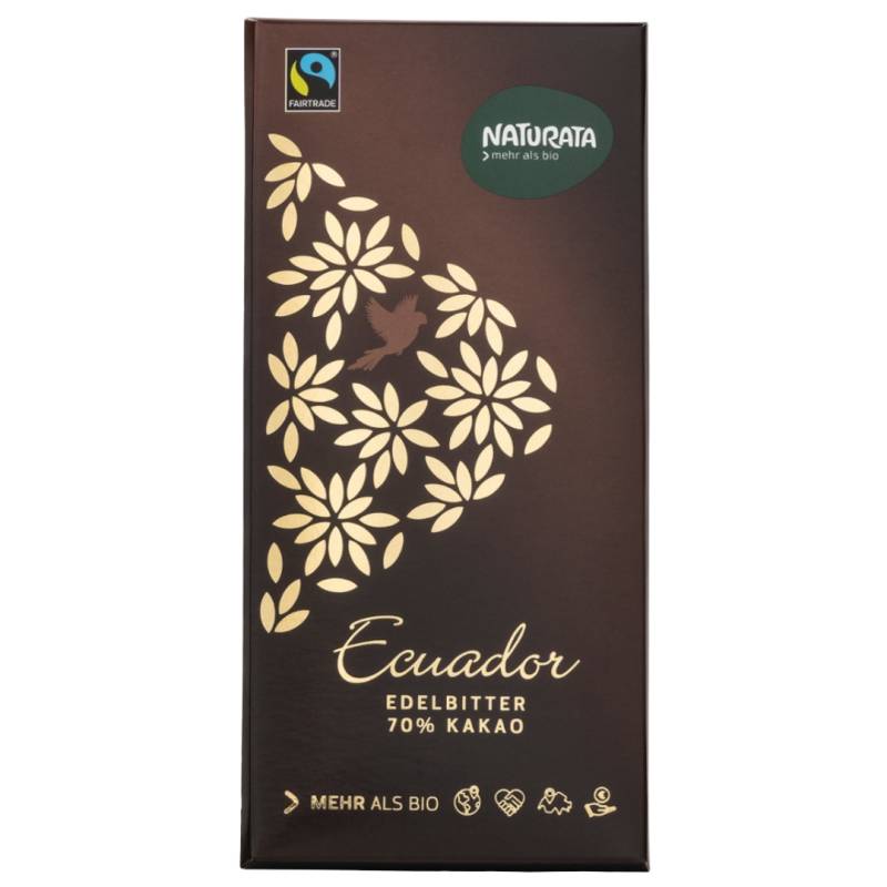 Bio Ecuador Edelbitter 70% von Naturata