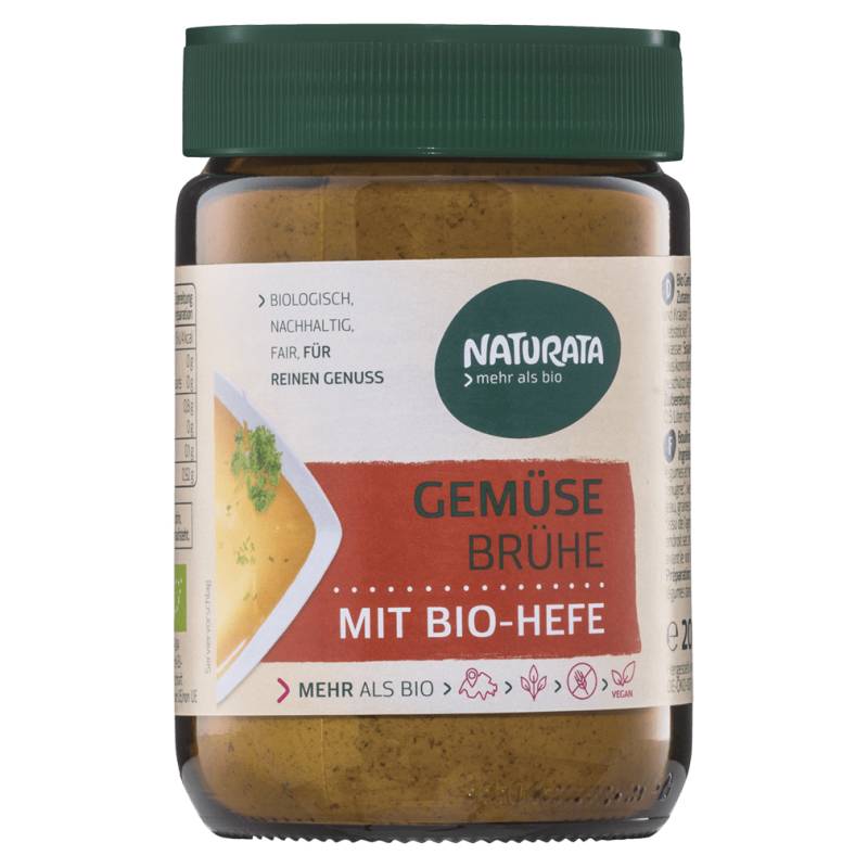 Bio Gemüsebrühe mit Bio-Hefe von Naturata