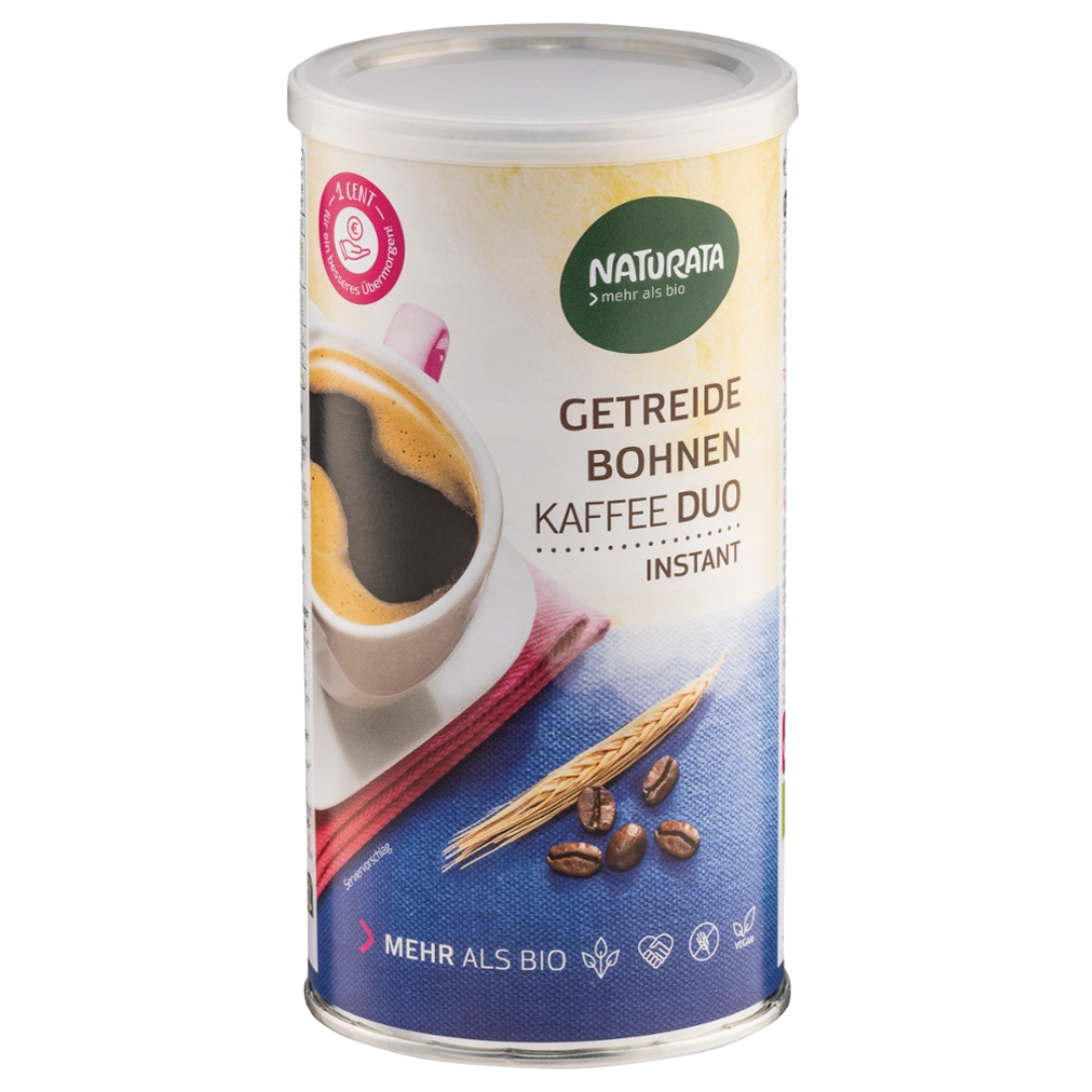 Bio Getreide-Bohnenkaffee Duo, instant von Naturata