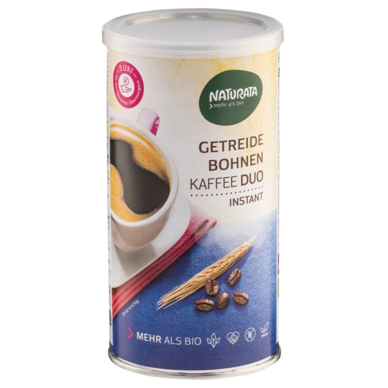 Bio Getreide-Bohnenkaffee Duo, instant von Naturata