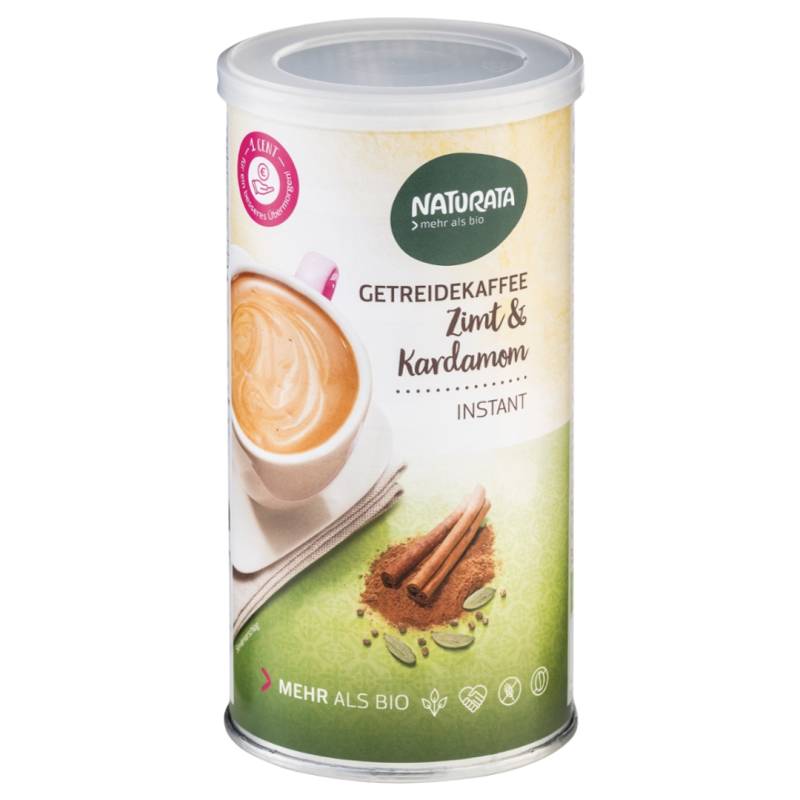 Bio Getreidekaffee Zimt&Kardamom, instant von Naturata