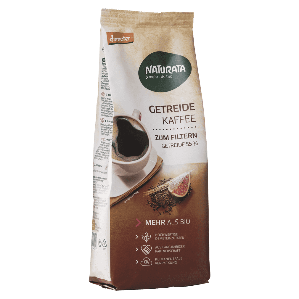 Bio Getreidekaffee zum Filtern, 500g von Naturata