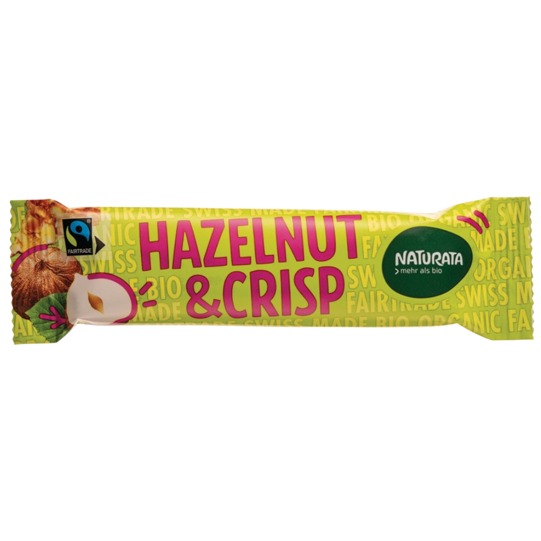 Bio Hazelnut & Crisp Schokoriegel von Naturata