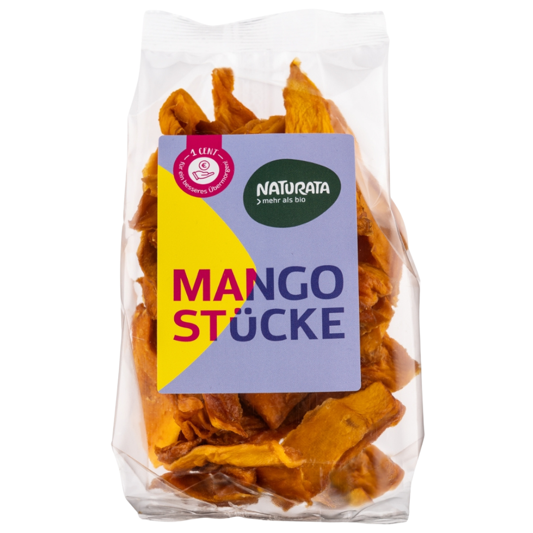 Bio Mangostücke, getrocknet von Naturata