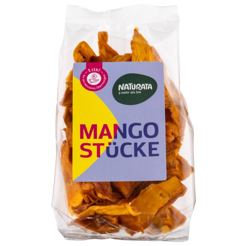 Bio Mangostücke, getrocknet von Naturata