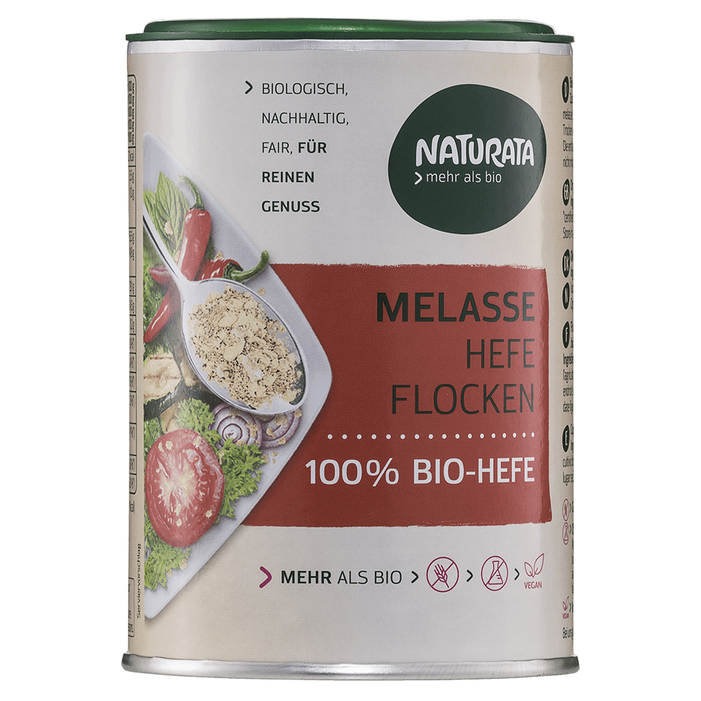 Bio Melasse Hefe Flocken von Naturata