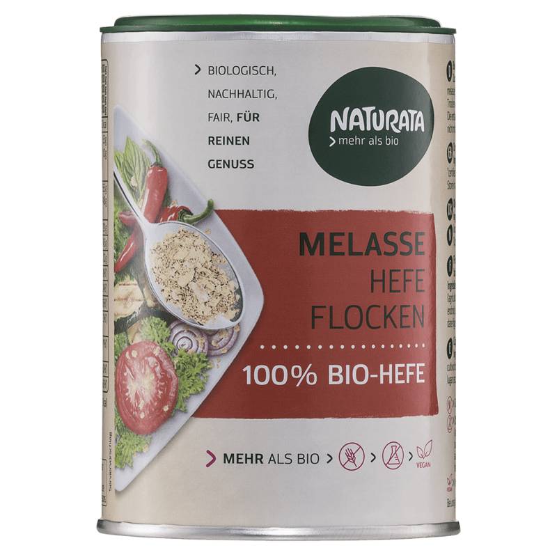 Bio Melasse Hefe Flocken von Naturata