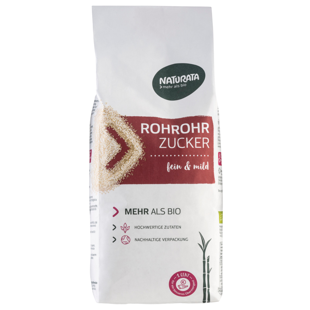 Bio Rohrohrzucker, Mosambik, 1kg von Naturata