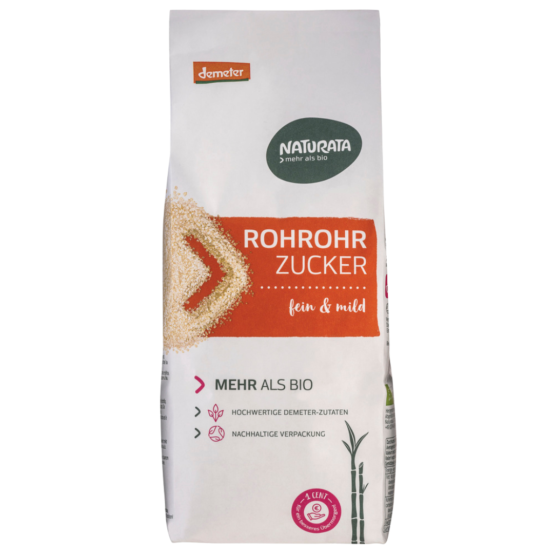 Bio Rohrohrzucker - fein & mild von Naturata