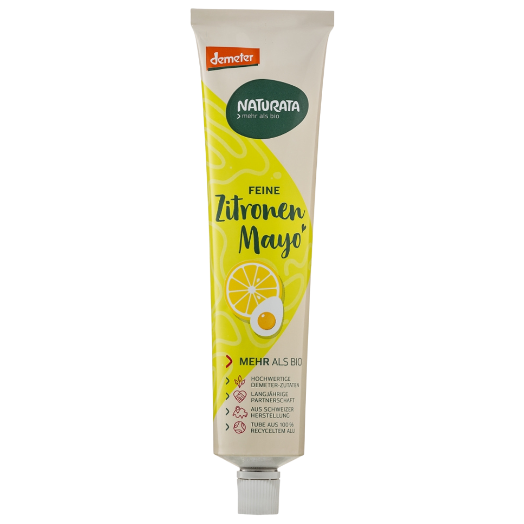 Bio Zitronen Mayo Tube von Naturata