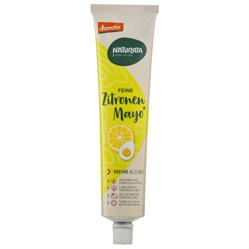 Bio Zitronen Mayo Tube von Naturata