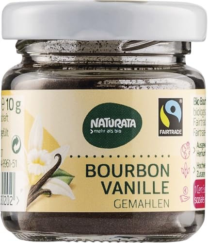 Bourbon-Vanille, gemahlen von Naturata