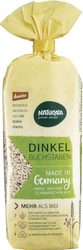 Buchstaben, Dinkel hell 12 x 250 gr von Naturata