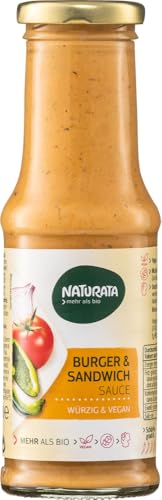 Burger & Sandwich Sauce 12 x 210 ml von Naturata