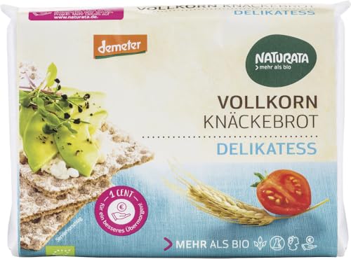 Delikatess Vollkorn-Knäckebrot 12 x 250 gr von Naturata