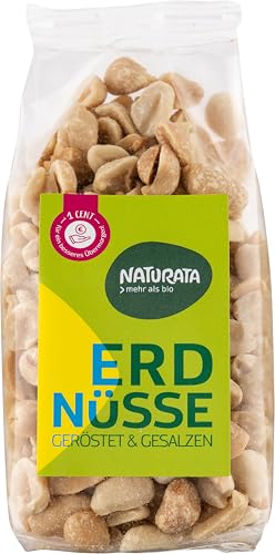 Erdnüsse, geröstet und gesalzen von Naturata