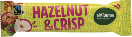 Hazelnut & Crisp Schokoriegel 6 x 33 gr von Naturata