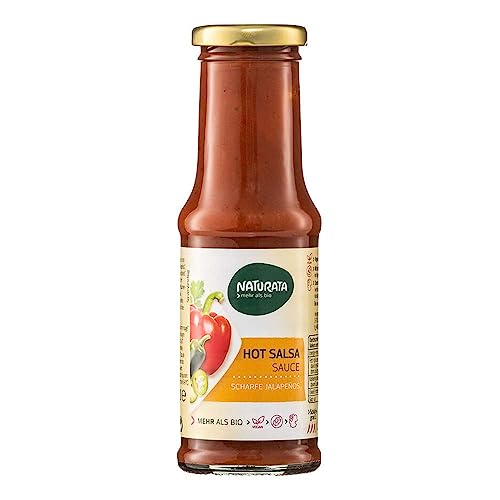 Hot Salsa Sauce 6 x 210 ml von Naturata