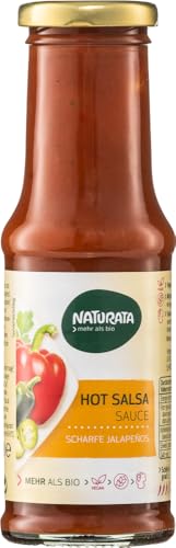 Hot Salsa Sauce 18 x 210 ml von Naturata