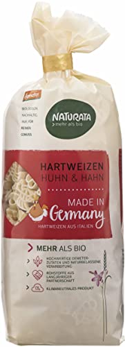 Huhn&Hahn Kindernudeln, Hartweizen hell 2 x 250 gr von Naturata