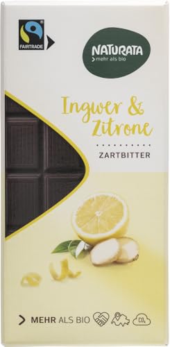 Ingwer & Zitrone, zartbitter von Naturata