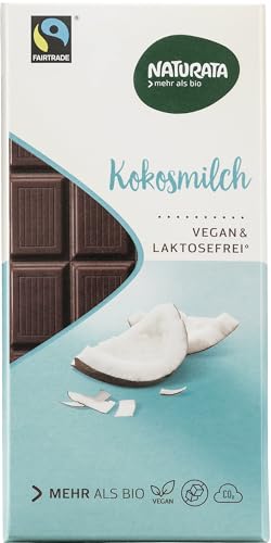 Kokosmilch Schokoladenkuvertüre, vegan von Naturata