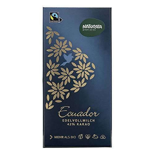 Naturata Bio Ecuador Edelvollmilch 42 % (5 x 100 gr) von Naturata