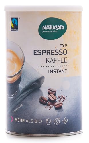 Espresso Bohnenkaffee, instant, Dose von Naturata