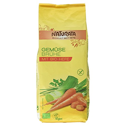 Naturata Bio Gemüsebrühe, vegan und glutenfrei, 1er Pack (1 x 500 g) von Naturata