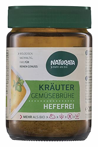 Naturata Bio Kräuter Gemüsebrühe hefefrei (2 x 200 gr) von Naturata