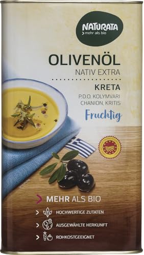 Olivenöl Kreta PDO nativ extra, Bulk 2 x 3 l von Naturata