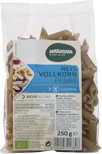 Penne, Reis Vollkorn 2 x 250 gr von Naturata