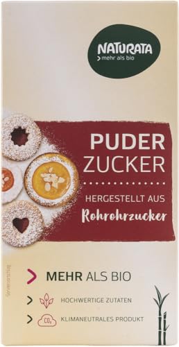 Puderzucker aus Rohrohrzucker 6 x 200 gr von Naturata