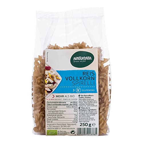 Naturata Bio Spirelli, Reis Vollkorn (1 x 250 gr) von Naturata