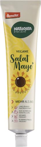 Naturata Bio Vegane Salatcreme ohne Ei in der Tube (2 x 190 ml) von Naturata