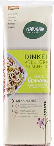 Naturata Demeter Dinkel-Vollkorn-Spaghetti, 10 x 500g von Naturata