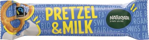 Pretzel & Milk Schokoriegel 2 x 33 gr von Naturata