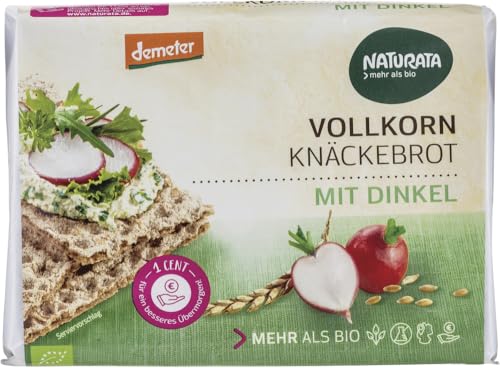 Vollkorn-Knäckebrot mit Dinkel 12 x 250 gr von Naturata